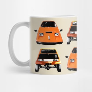 Bond Bug 1970s British classic car front/back combination Mug